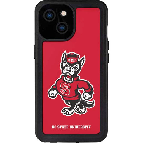 North Carolina State University Wolfpack iPhone 15 Waterproof Case