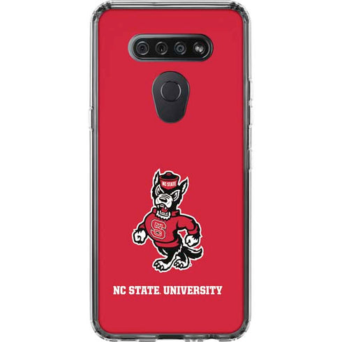 North Carolina State University Wolfpack LG K51/Q51 Clear Case
