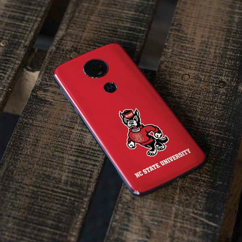North Carolina State University Wolfpack Moto E5 Plus Skin