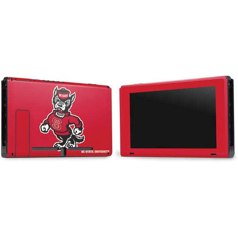 North Carolina State University Wolfpack Nintendo Switch Bundle Skin