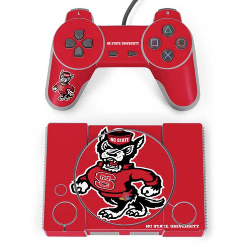 North Carolina State University Wolfpack PlayStation Classic Bundle Skin