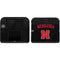 University of Nebraska Collegiate Text Black Nintendo 2DS Skin