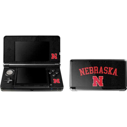 University of Nebraska Collegiate Text Black 3DS (2011) Skin