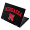 University of Nebraska Collegiate Text Black Aspire R11 11.6in Skin