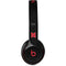 University of Nebraska Collegiate Text Black Beats Solo 2 Wireless Skin