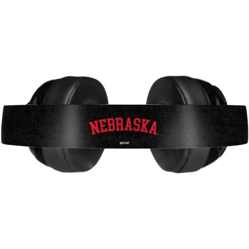 University of Nebraska Collegiate Text Black Beats Solo Pro Skin