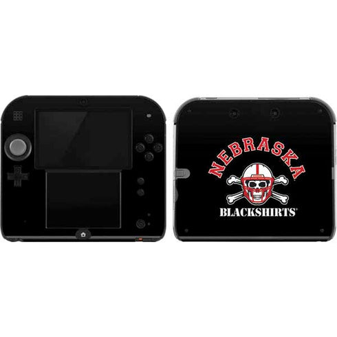 University of Nebraska Blackshirts Nintendo 2DS Skin