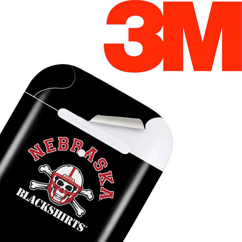 University of Nebraska Blackshirts Apple AirPods 2 Skin