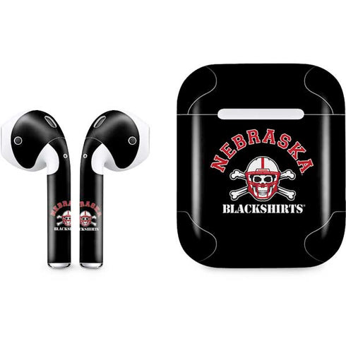 University of Nebraska Blackshirts Apple AirPods Skin