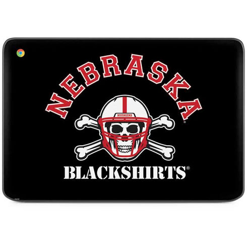 University of Nebraska Blackshirts HP Chromebook Skin
