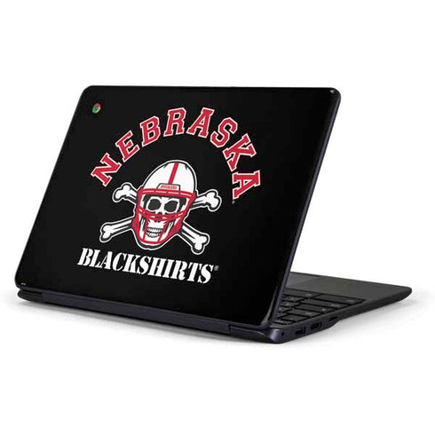 University of Nebraska Blackshirts Samsung Chromebook Skin