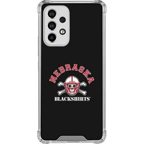 University of Nebraska Blackshirts Galaxy A33 5G Clear Case