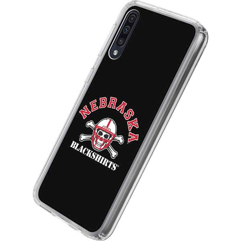 University of Nebraska Blackshirts Galaxy A50 Clear Case