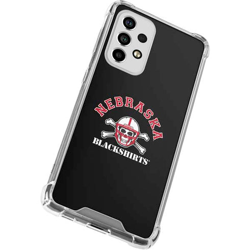 University of Nebraska Blackshirts Galaxy A53 5G Clear Case