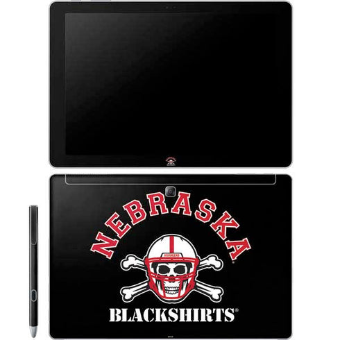 University of Nebraska Blackshirts Galaxy Book 12in Skin