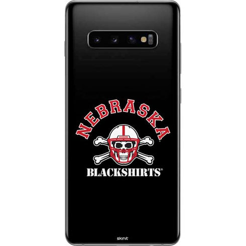 University of Nebraska Blackshirts Galaxy S10 Plus Skin