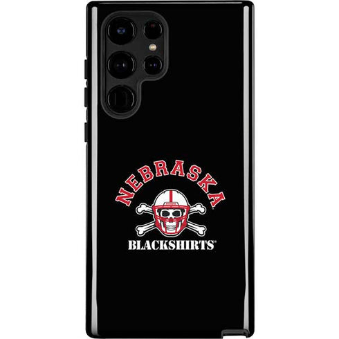 University of Nebraska Blackshirts Galaxy S22 Ultra Pro Case