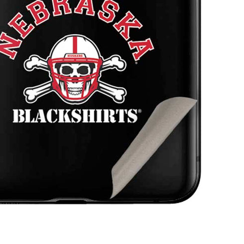 University of Nebraska Blackshirts Galaxy Z Flip Skin