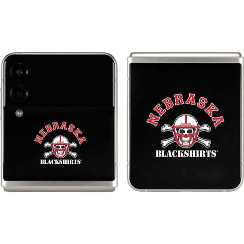 University of Nebraska Blackshirts Galaxy Z Flip3 5G Skin