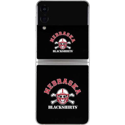 University of Nebraska Blackshirts Galaxy Z Flip3 5G Skin