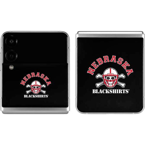 University of Nebraska Blackshirts Galaxy Z Flip4 5G Skin