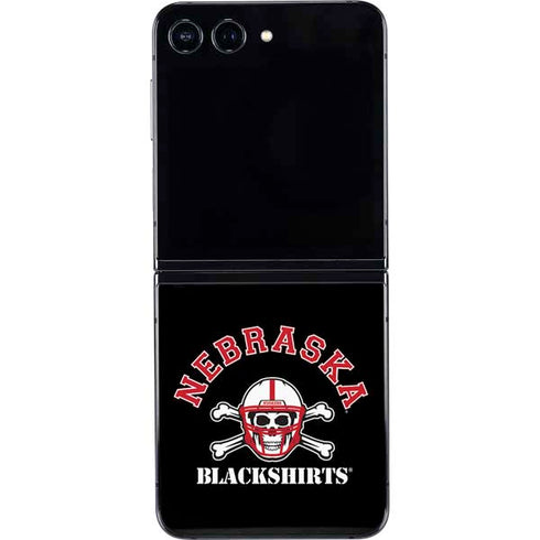 University of Nebraska Blackshirts Galaxy Z Flip5 5G Skin