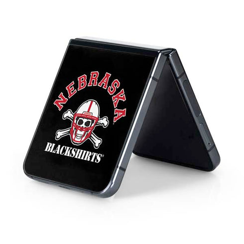 University of Nebraska Blackshirts Galaxy Z Flip5 5G Skin