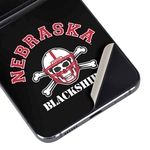 University of Nebraska Blackshirts Galaxy Z Flip5 5G Skin