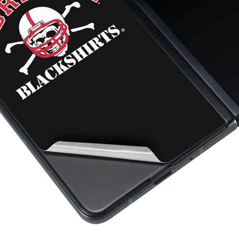 University of Nebraska Blackshirts Galaxy Z Fold4 5G Skin