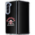 University of Nebraska Blackshirts Galaxy Z Fold5 5G Clear Case