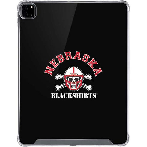 University of Nebraska Blackshirts iPad Pro 12.9in (2020) Clear Case