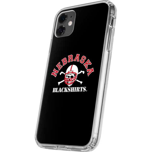 University of Nebraska Blackshirts iPhone 11 Clear Case