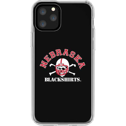 University of Nebraska Blackshirts iPhone 11 Pro Clear Case