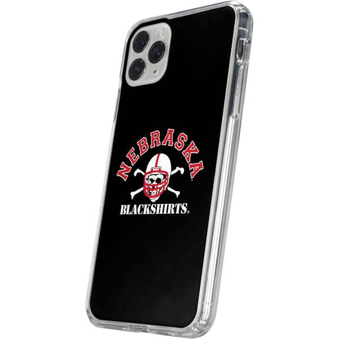 University of Nebraska Blackshirts iPhone 11 Pro Clear Case