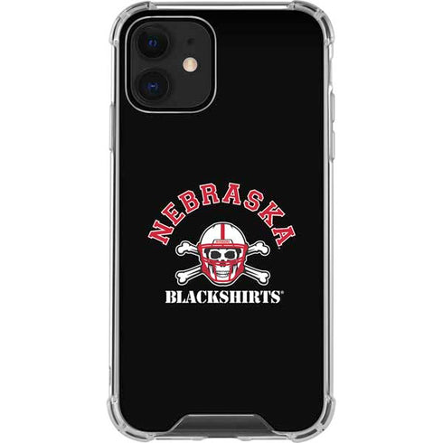 University of Nebraska Blackshirts iPhone 12 Clear Case