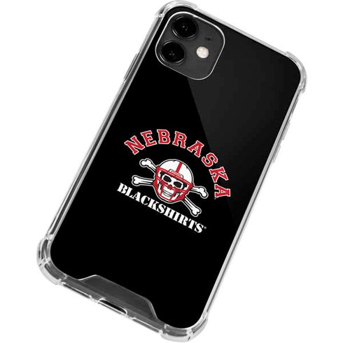 University of Nebraska Blackshirts iPhone 12 Clear Case