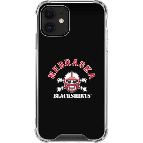University of Nebraska Blackshirts iPhone 12 Mini Clear Case