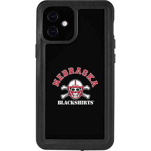 University of Nebraska Blackshirts iPhone 12 Mini Waterproof Case