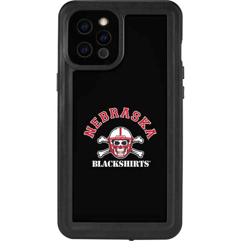 University of Nebraska Blackshirts iPhone 12 Pro Max Waterproof Case