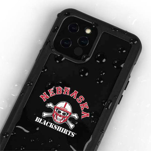 University of Nebraska Blackshirts iPhone 12 Pro Max Waterproof Case