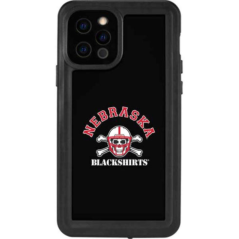 University of Nebraska Blackshirts iPhone 12 Pro Waterproof Case