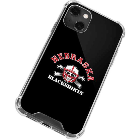 University of Nebraska Blackshirts iPhone 13 Mini Clear Case