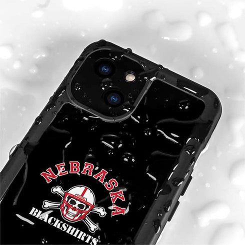 University of Nebraska Blackshirts iPhone 13 Mini Waterproof Case