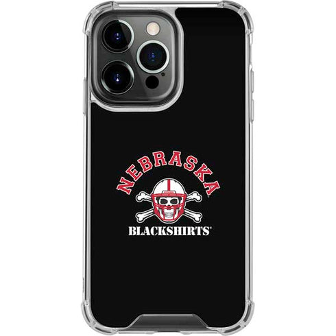 University of Nebraska Blackshirts iPhone 13 Pro Clear Case