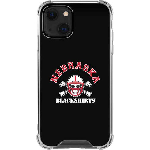 University of Nebraska Blackshirts iPhone 14 Plus Clear Case