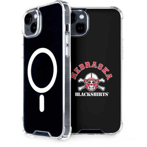 University of Nebraska Blackshirts iPhone 15 Plus MagSafe Case
