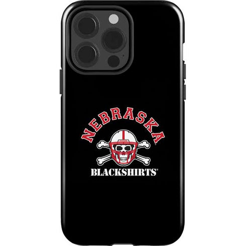 University of Nebraska Blackshirts iPhone 14 Pro Impact Case