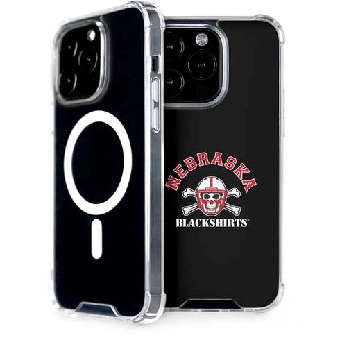 University of Nebraska Blackshirts iPhone 15 Pro MagSafe Case