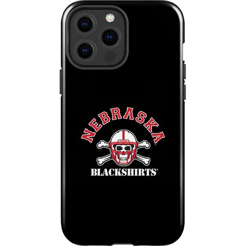 University of Nebraska Blackshirts iPhone 15 Pro Max Impact Case