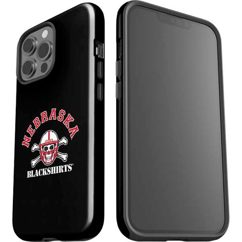 University of Nebraska Blackshirts iPhone 15 Pro Max Impact Case
